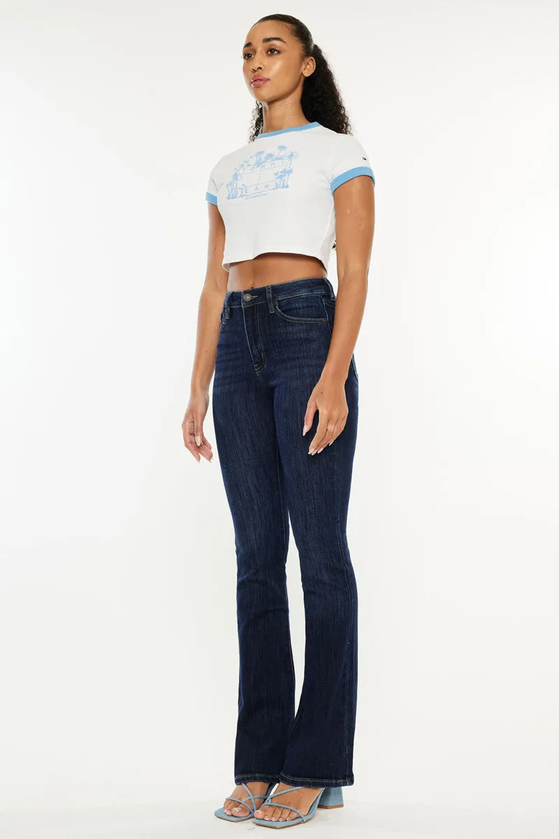 Ami High Rise Bootcut Jeans