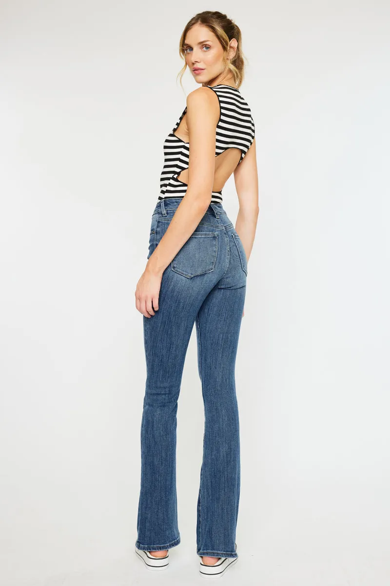 Ami High Rise Bootcut Jeans