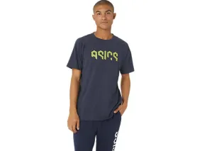 ASICS MEN'S GRAPHIC NAVY TEE