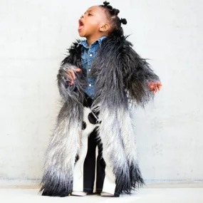 Blanco Noir Snow Faux Fur Coat *Limited*