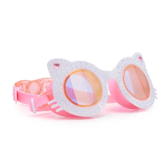 Bling2o Glam-Purr Swim Goggles - Powder Purr