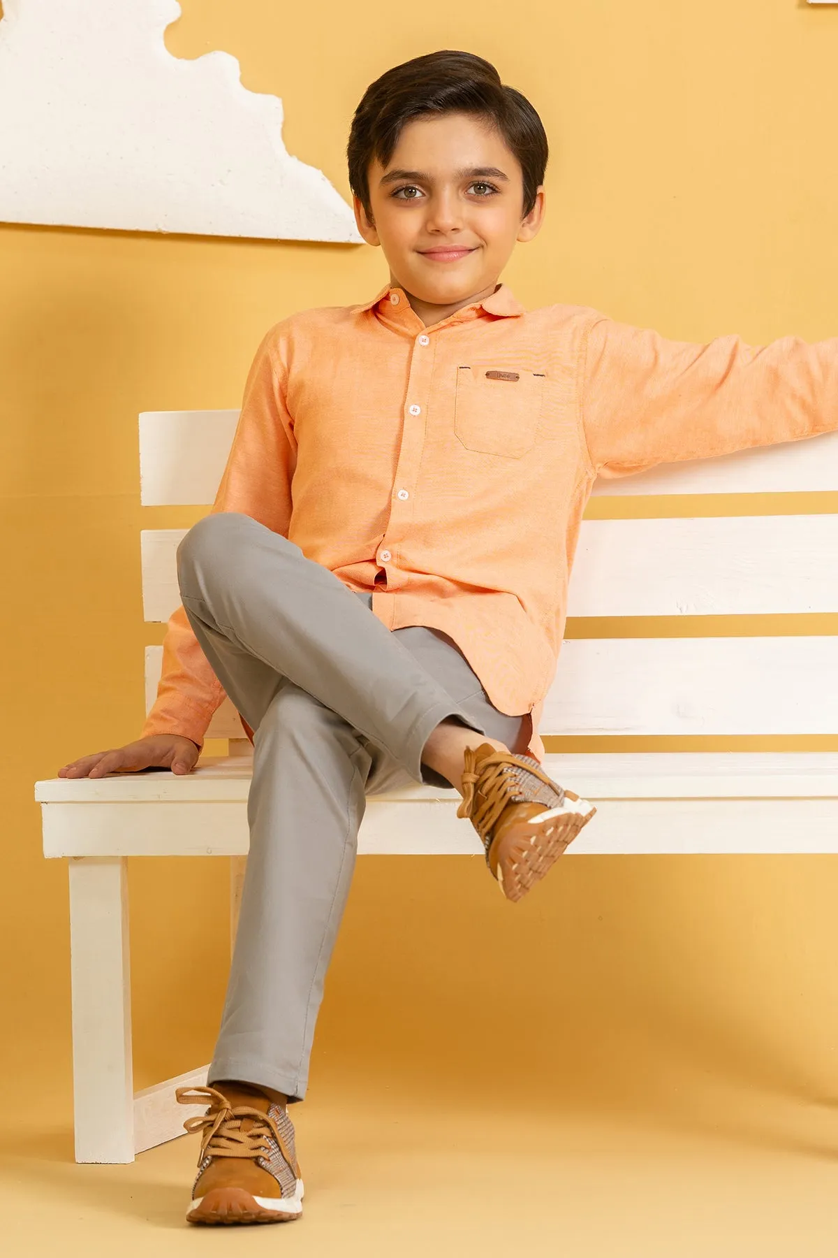 Boys NOUR Cotton Casual Shirt