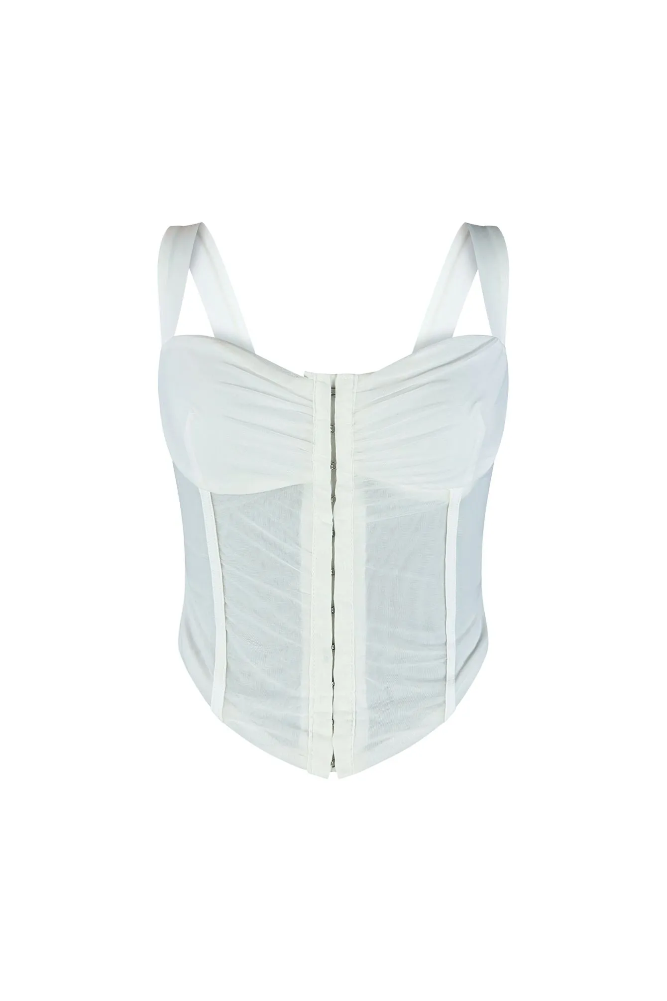 Go Getter Mesh Corset Top