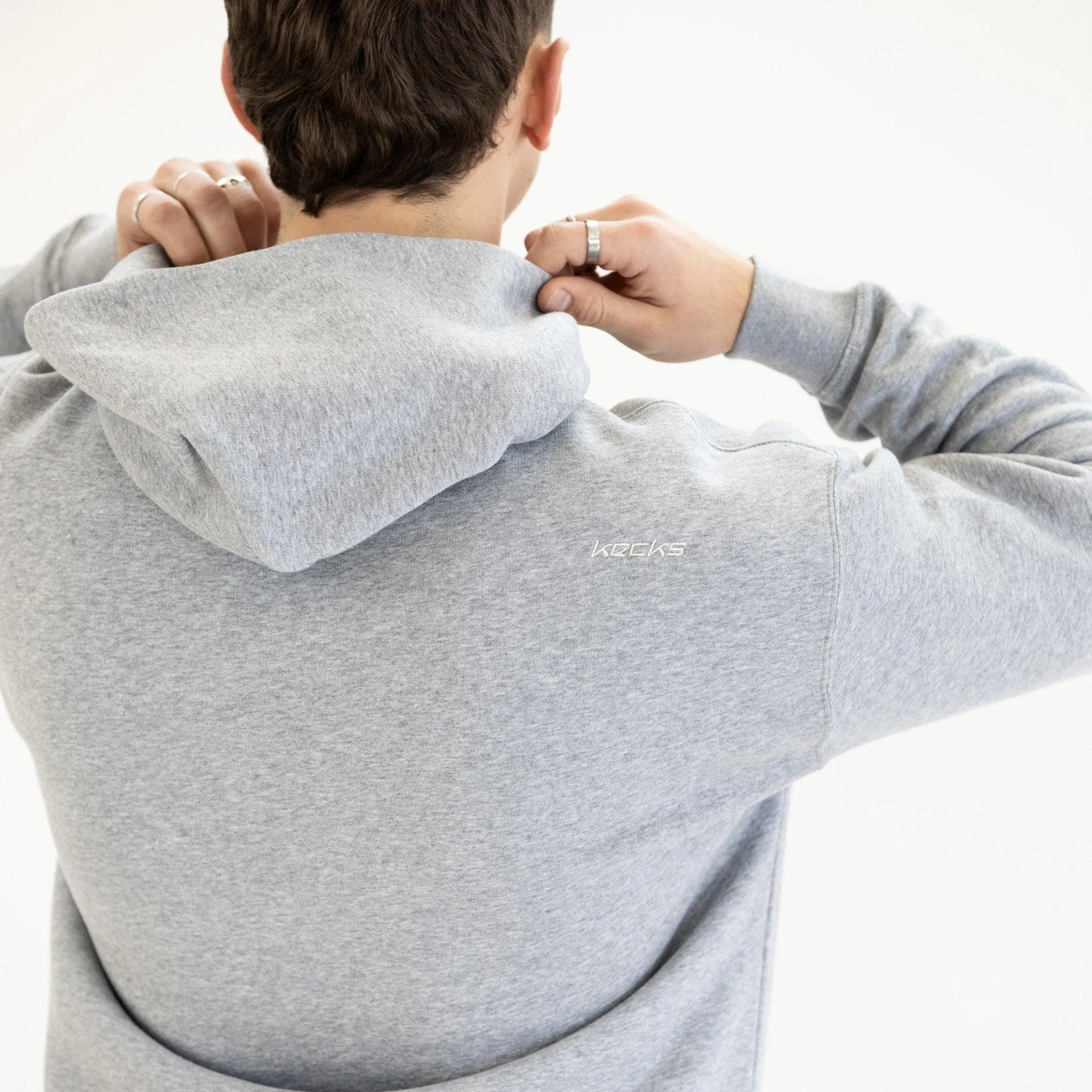 Grey Basics Hoodie