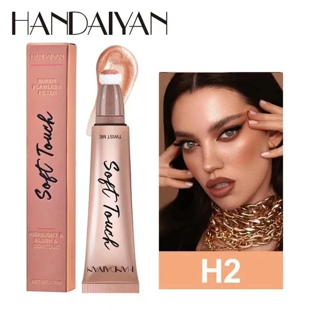 HANDAIYAN Blush, Contour & Highlighter 3 in 1