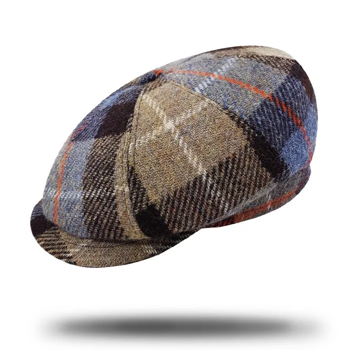 Harris Tweed Newsboy Cap-IT211