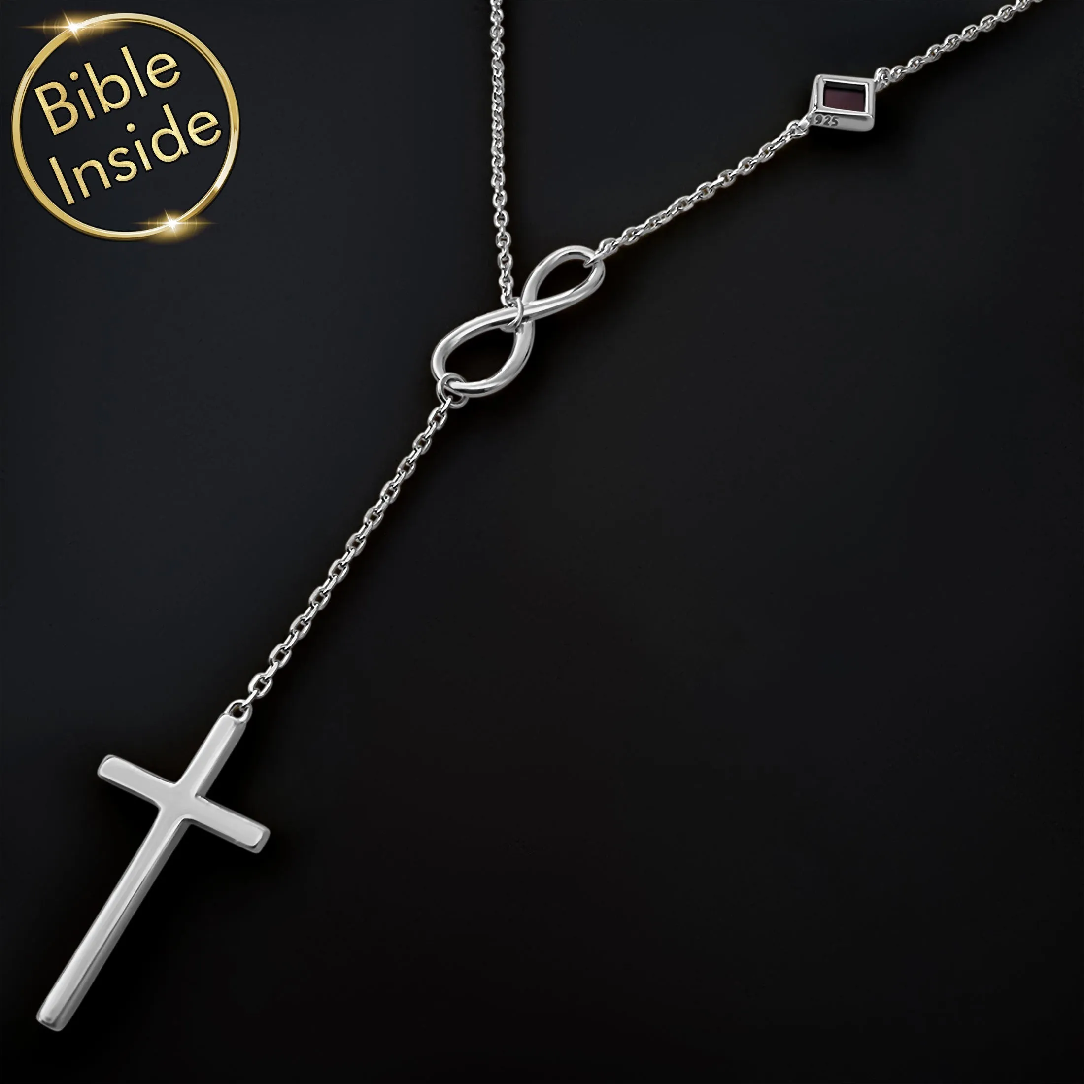 Infinity Cross Necklace - Milano Design