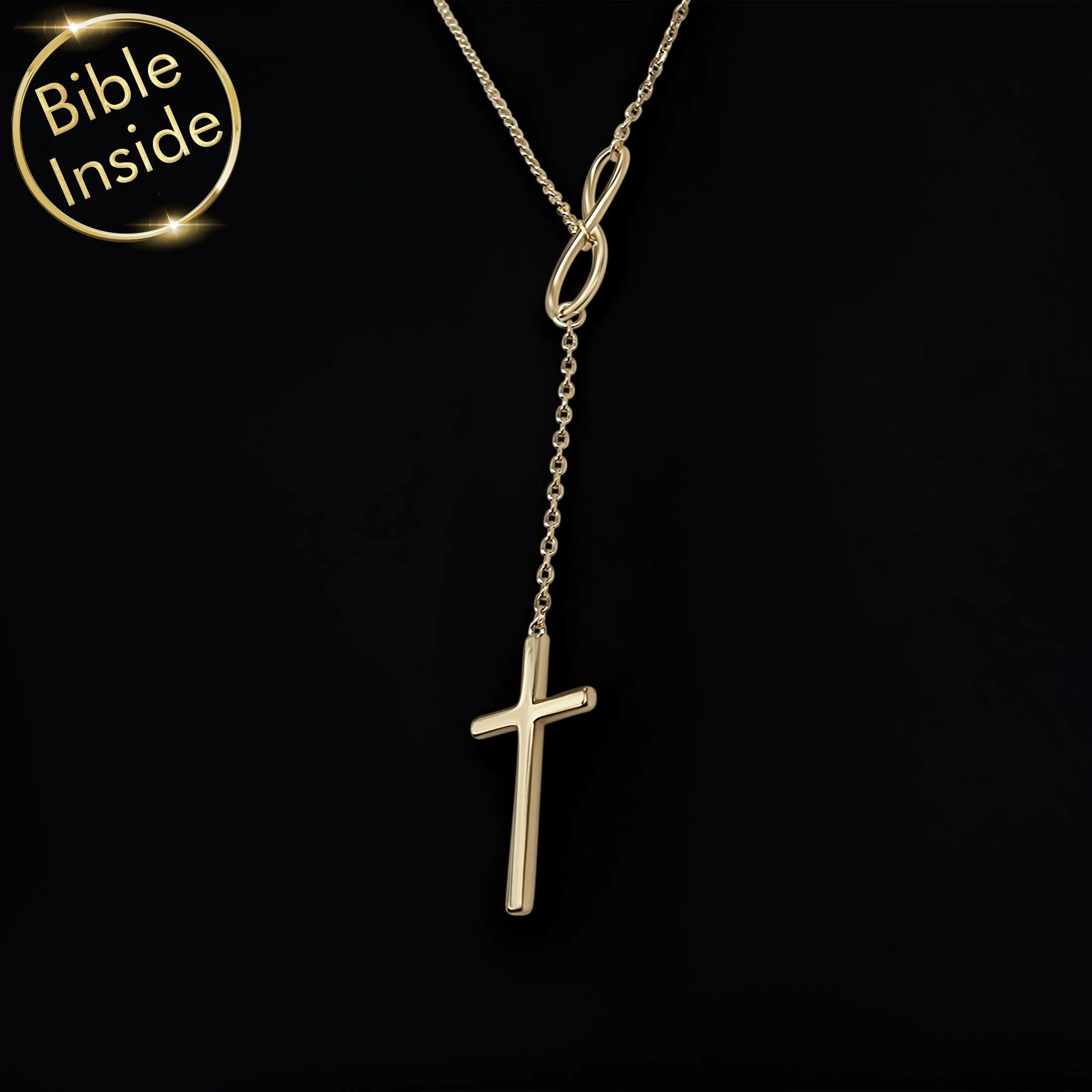 Infinity Cross Necklace - Milano Design