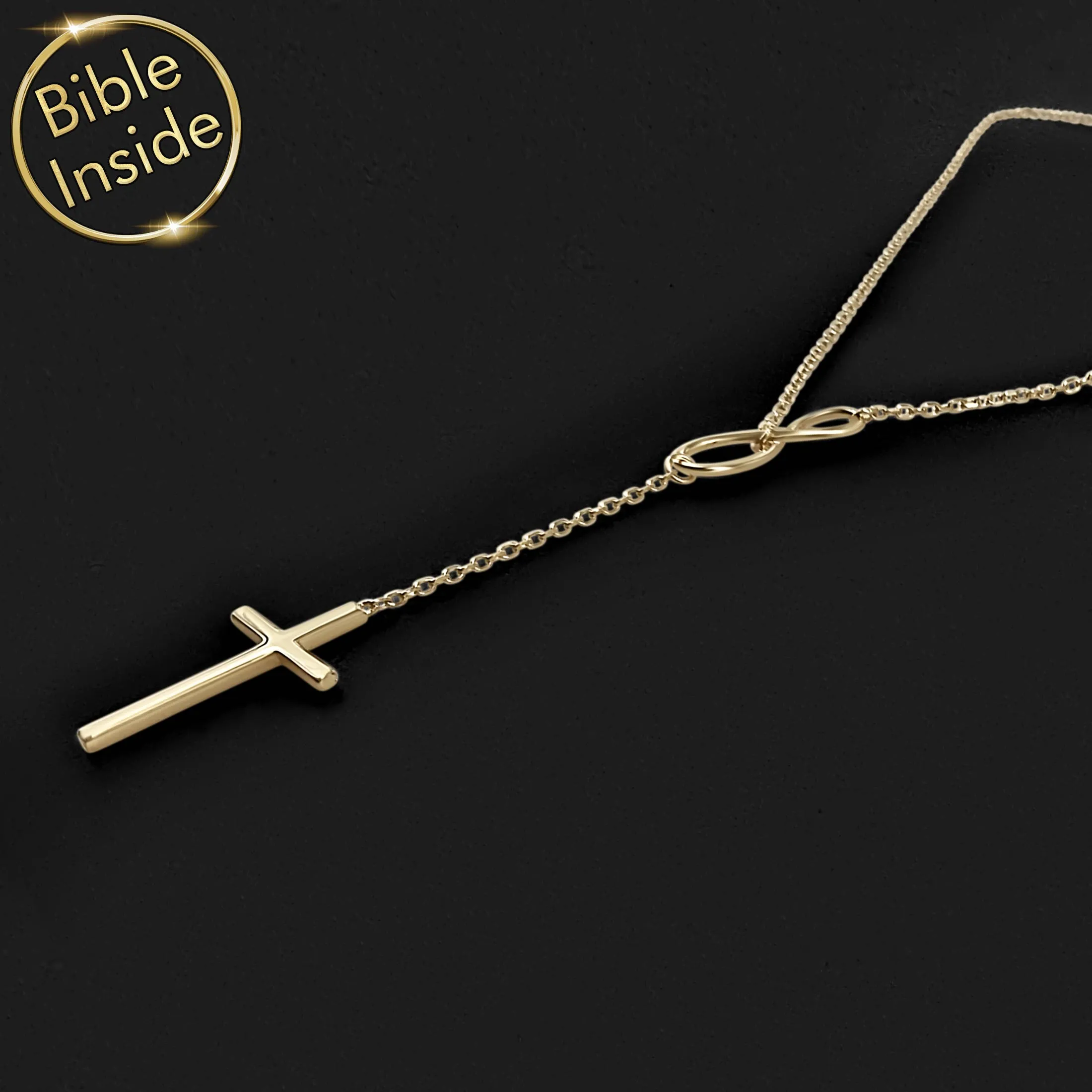 Infinity Cross Necklace - Milano Design