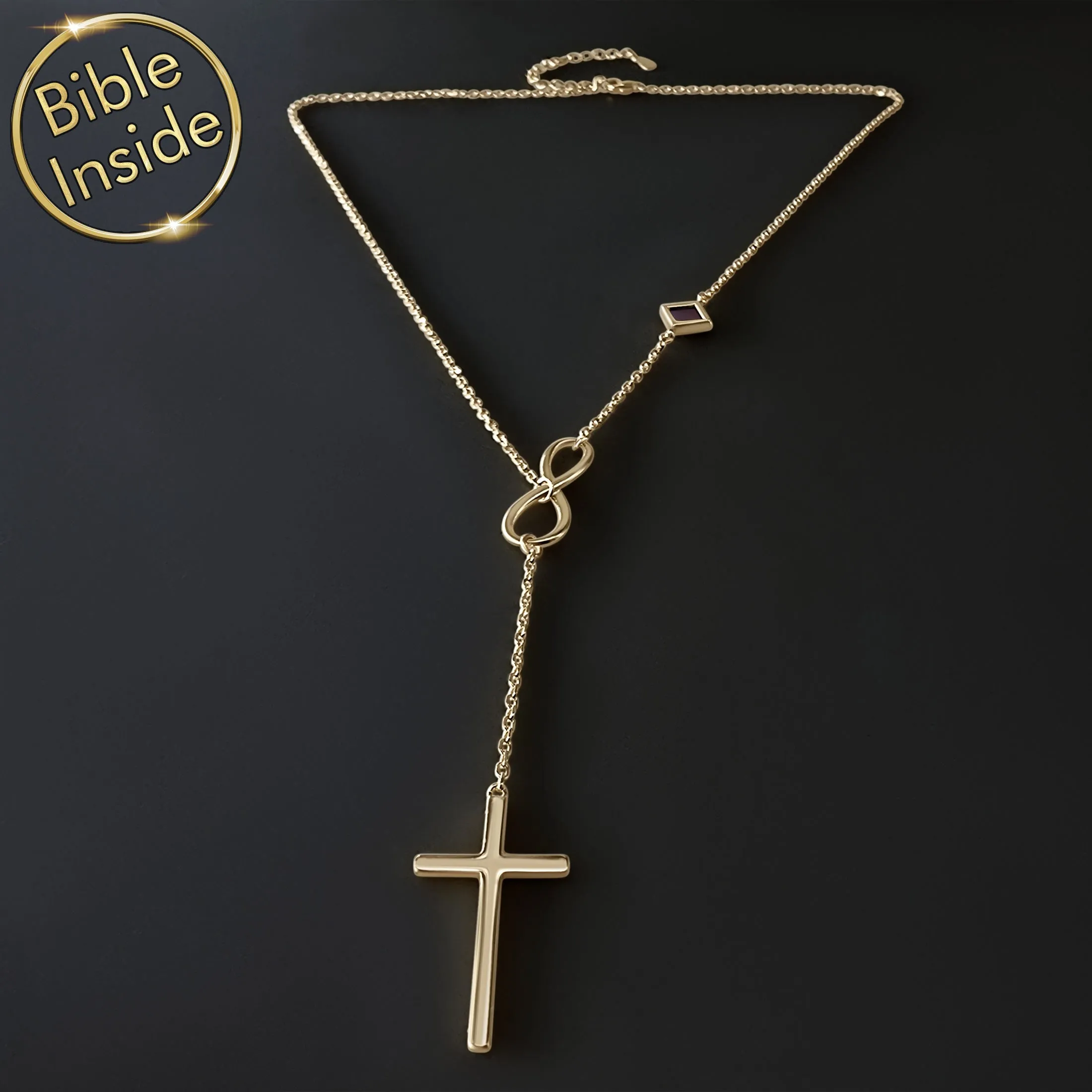 Infinity Cross Necklace - Milano Design