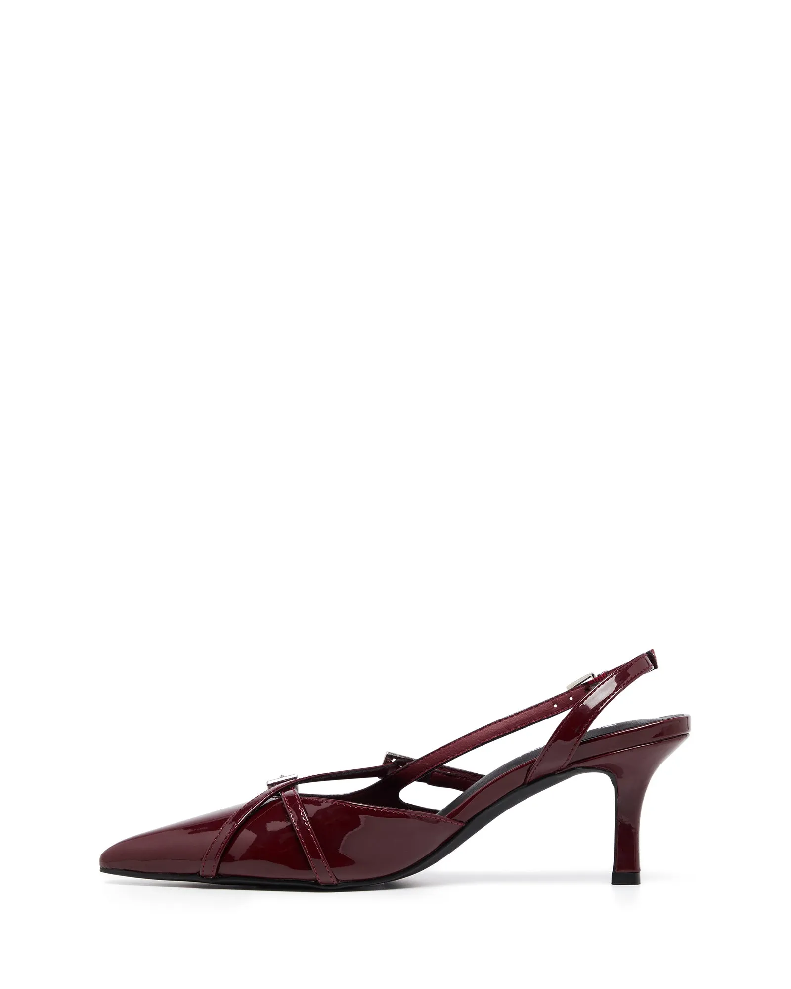 Juicy Slingback Pump Cherry Patent