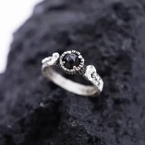 LALUNA | black Onyx ring