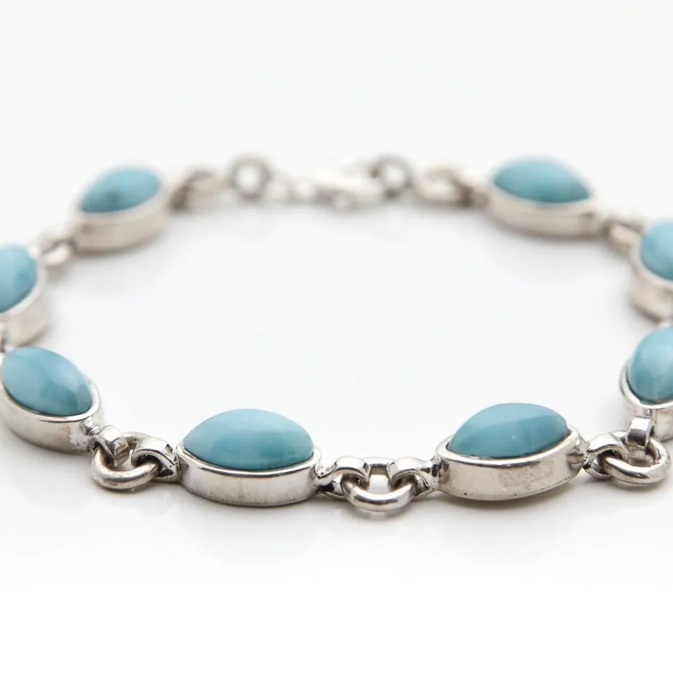 Larimar Stones Bracelet Pitta