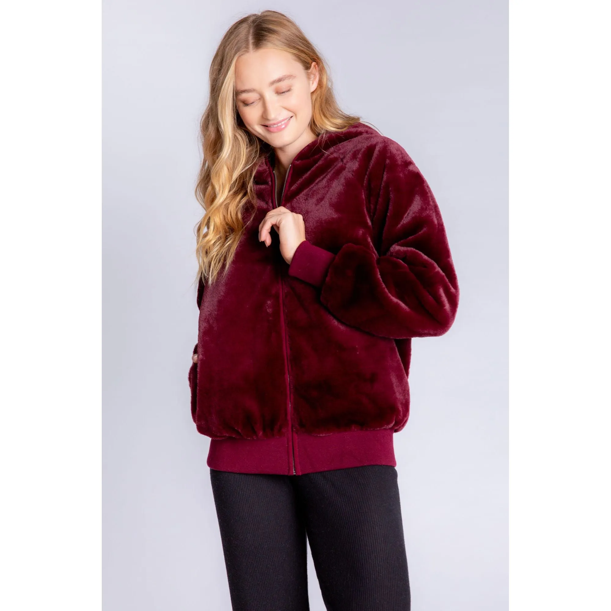 PJ Salvage Women's City Walk Jacket - PORT