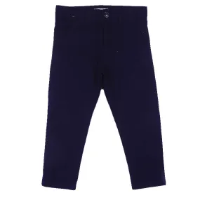 REDTAG Boy's Navy Casual Trousers