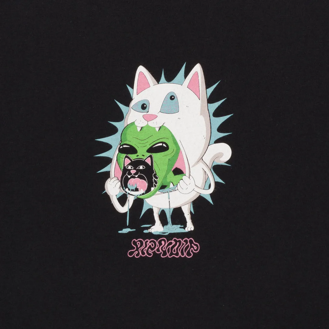 RIPNDIP MONDAY'S TEE-BLACK