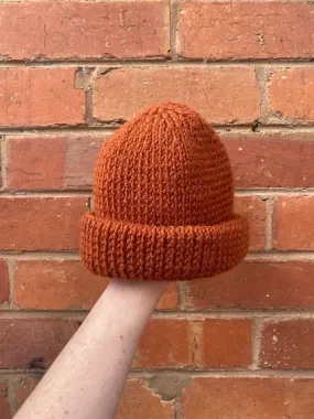 Rust Fisherman’s Beanie