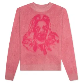 Saint Michael x Born x Raised Clown Knit - Pink