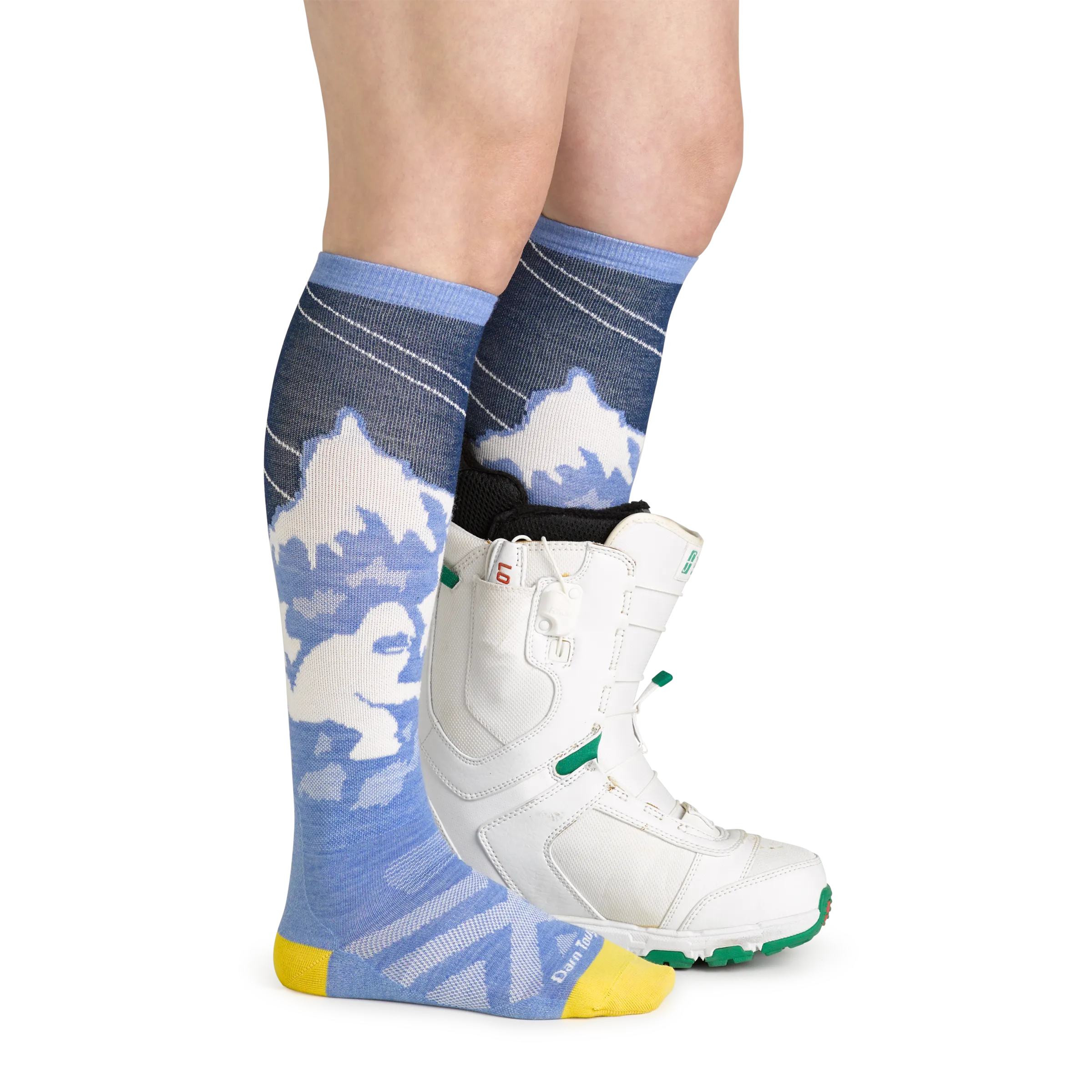 Women's Yeti Over-the-Calf  Lightweight Ski & Snowboard Sock